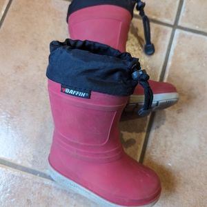 Baffin Lined Toddler Rain Boots - Size 7